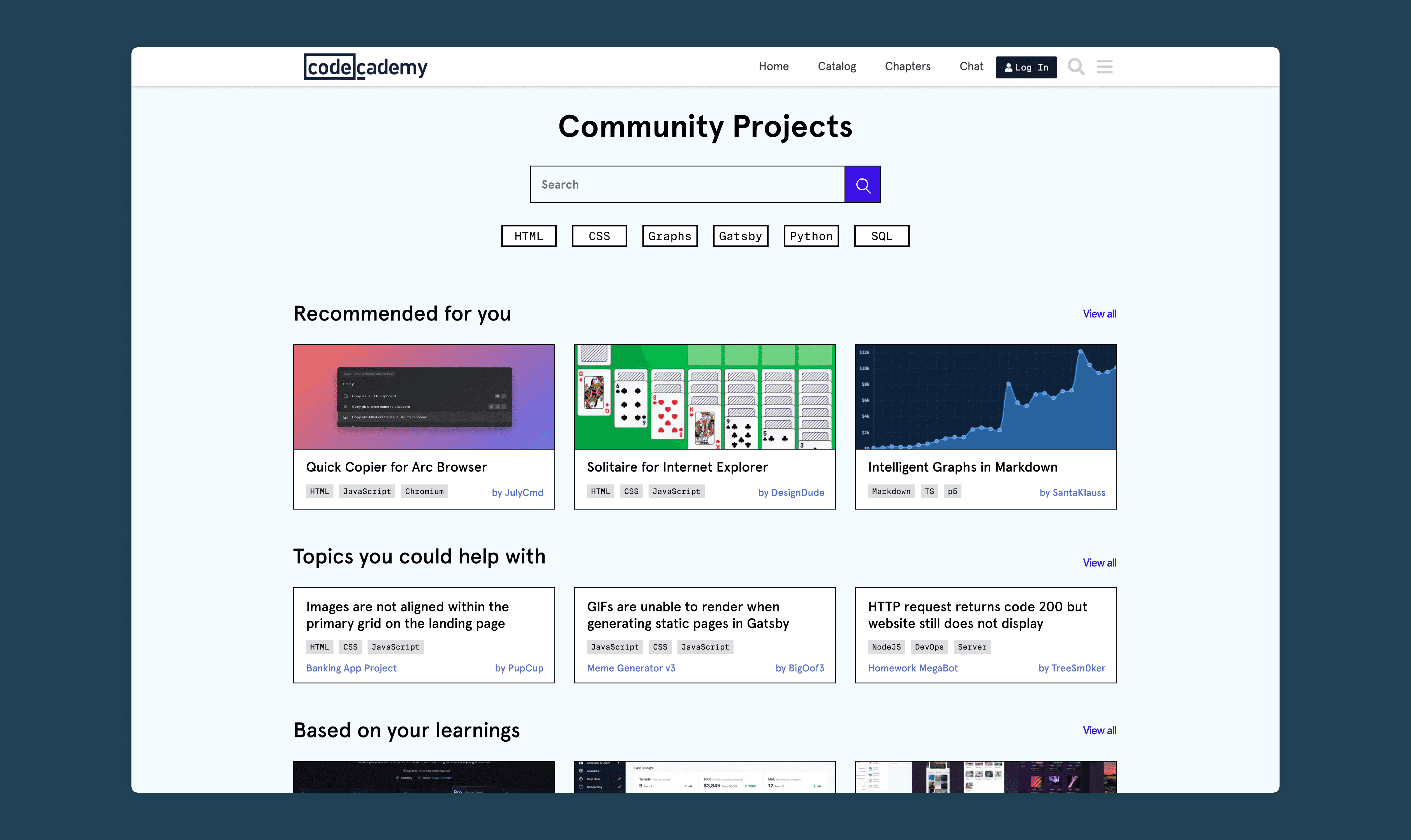 Final Home Page